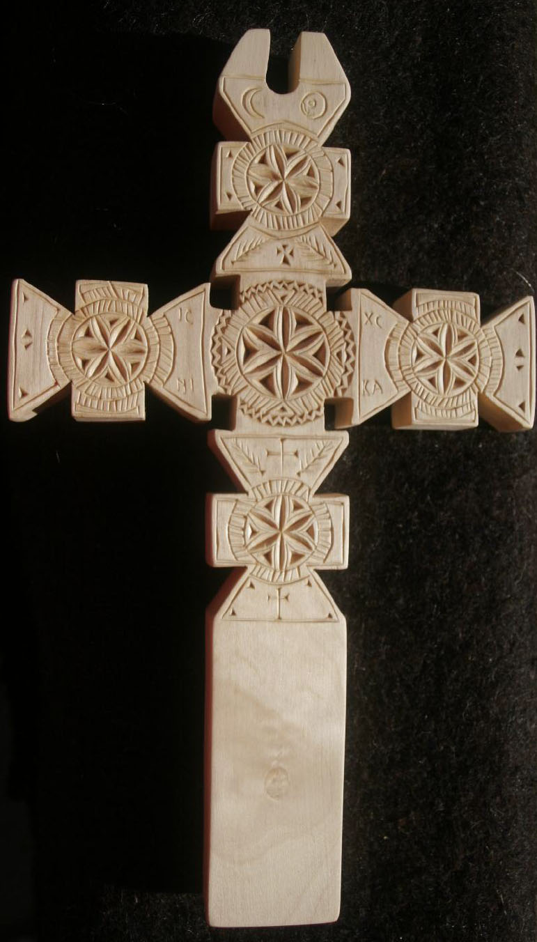 Cruci de lemn romanesti